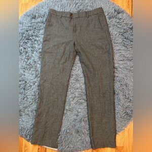 Banana Republic Grey Sky Wool Blend Pants Size 8